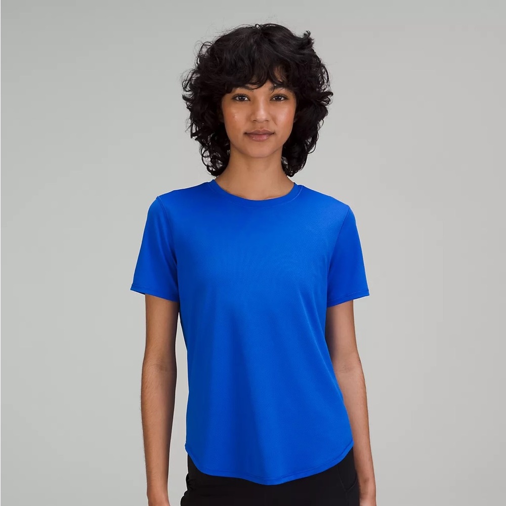 Lululemon High Neck Running and Training T-Shirt Size 8